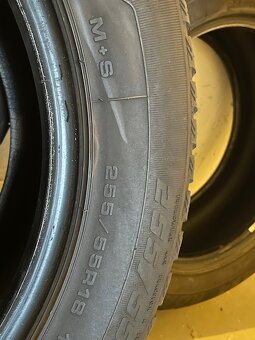 Predám pneumatiky 255/55 R18 109V M+S - 3