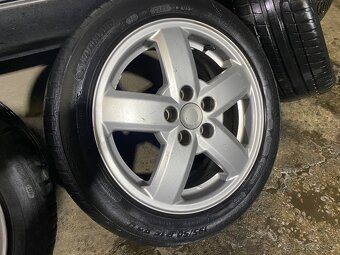 5x100 R15 Škoda + letné pneumatiky - 3