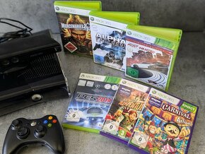 Xbox 360 Slim 250GB, Kinect, ovládač + 6 hier - 3