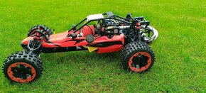 Predám ČISTO NOVÉ 1:5 BENZÍNOVÉ RC auto Rovan Baja 5b ČER. - 3