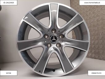 Mercedes C, E, S alu disky 5x112 R18 dvojrozmer 1220 - 3