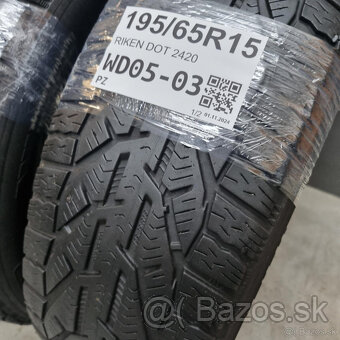 Zimné pneumatiky 195/65 R15 RIKEN DOT2420 - 3