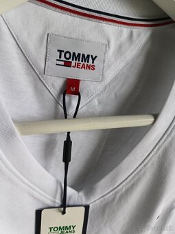 Tommy Hilfiger pánske bavlnené tričko M - 3