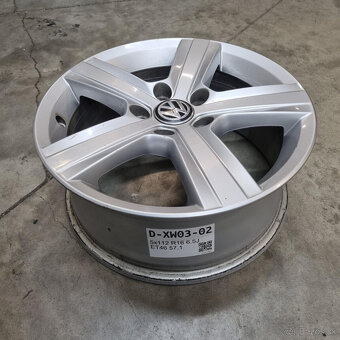 Hliníkové Volkswagen disky 5x112 R16 6.5J ET46 - 3