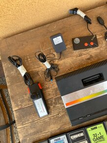 Herní konzole Atari 7800 + bohaté příslušenství - 3