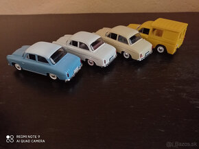 4x Legendarne automobily čssr FSO Syrena  1:43 , 1/43 - 3