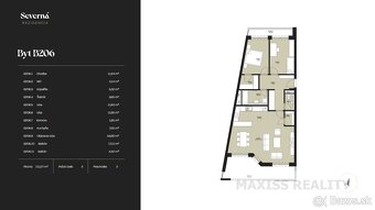 Rezidencia Severná: Posledné dva 3-izbové byty - už od 279.0 - 3