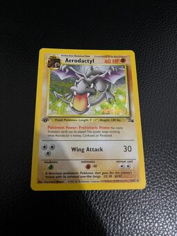 Alakazam a Aerodactyl Pokemon karty - 3