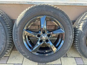 Hliníkové disky R16 + zimné pneu 215/60 R16,5x110 - 3