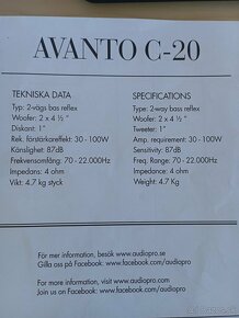 Avanto C-20 audio pro - 3