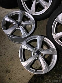 4ks alu disky orig. Audi 5x112 R18 - 3