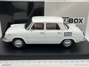 ŠKODA 1000 MB - biela - 1/24 - WHITEBOX - 3