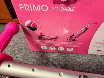 Predám novú kolobežku Globber Primo foldable pink - 3