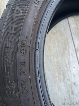 2ks letne pneu Uniroyal 225/45 R17 - 3