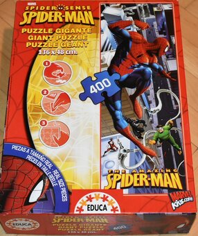 Spiderman puzzle a osuška - 3