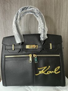 Karl Lagerfeld kabelka čierna - 3