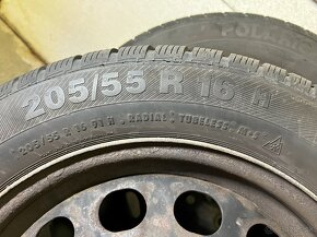 Predám komplet kolesá 205/55 R16, 6Jx16H2 ET50 5x112 - 3