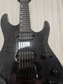 Esp Ltd Deluxe H- 1001 Qm See thru Black - 3