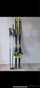 Bežkársky set Fischer, 130 cm lyže, 34  topánky - 3