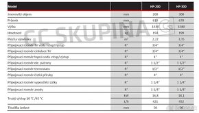 Ohrievač vody ENBRA HP 300 L pre tepelné čerpadlá - 3