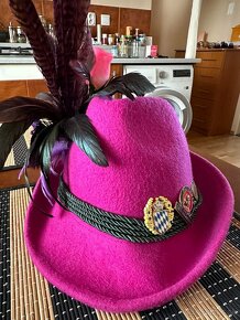 Polovnicky klobuk damsky fialovy - 3