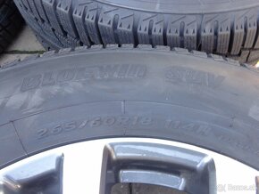 Ford Ranger zimna sada kolies 265/60r18 - 3