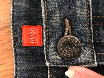 NOVÁ HUGO BOSS originál jeansova sukna veľkosť 40 - 3