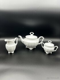 čajový servis, starorolský porcelán, karlvoarský porcleán, - 3