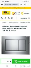 Ovladacie tlačitko Geberit Sigma 30 - 3