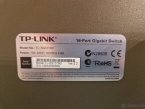 TP-Link TL-SG1016D Gigabit switch - 3