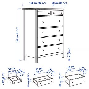 Komoda HEMNES - 3