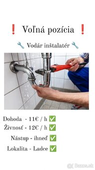 Elektrikár, Vodár, Zvárač - brigádne, ale aj dlhodobo - 3