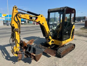 Minibager minirypadlo CAT 301.8 C, Kubota JCB Terex Takeuchi - 3