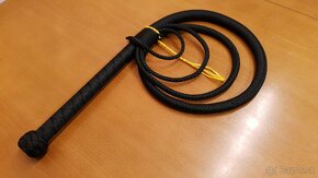 Predám nový pastiersky bič (BULLWHIP) - Paracord 550 Nylon - 3