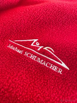 vintage Ferrari Michael Schumacher fleece mikina/bunda - 3