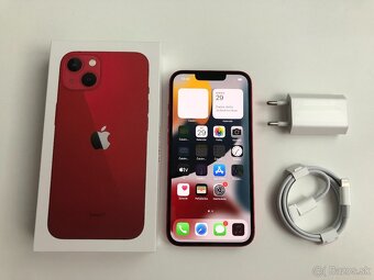 apple iphone 13 128gb Red / Batéria 100% - 3