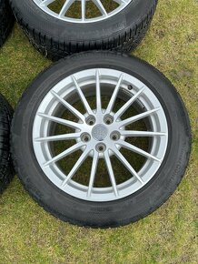 ALU KOLA 5X112 R17 , Orig. Audi , Zimní pneu 6.8mm - 3