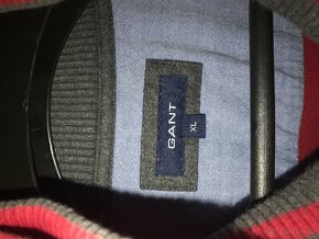 GANT originál Red limitka pánsky svetrik XL - 3