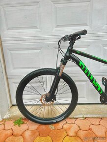 Bicykel GHOST KATO 4.9 NIGHT BLACK / RIOT GREEN 27,5 / M / - 3