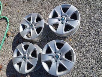 alu disky, elektron, elektrony, škoda octavia 2 r16 5x112 - 3