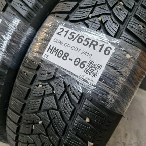 Zimné pneumatiky 215/65 R16 DUNLOP DOT2419 - 3