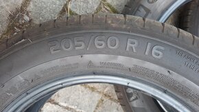 4ks Letné pneumatiky MICHELIN 205/60 R16 92H - 3