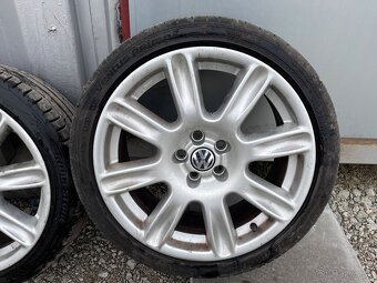 VW polo cross original disky BBS s pneu 5x100 215/40 R17 - 3