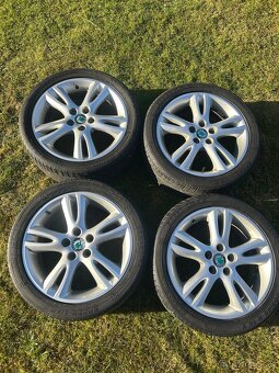 5x100 r16 original Skoda + letne pneumatiky - 3