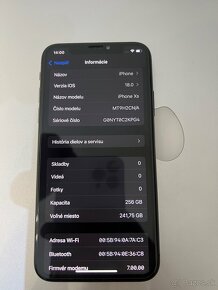 iPhone XS 256GB čierny,nová bateria - 3