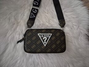 Guess kabelka crossbody hnedá - 3