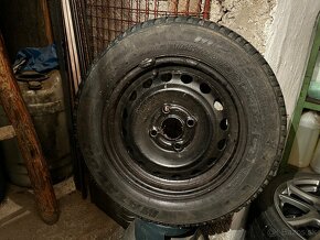 Predam 13" 165/70/R13 plechace s nezjazdenymi pneu MATADOR - 3