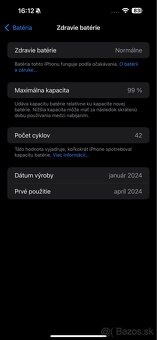 iPhone 15 PRO MAX - ZÁRUKA - 99% BATÉRIA - TOP STAV - 3