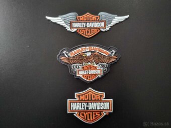 Harley Davidson nášivka na chrbát - 3