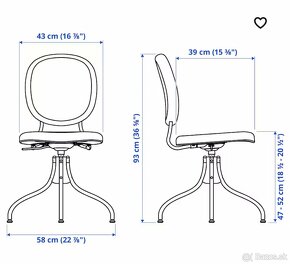 IKEA stolička BJÖRKBERGET - 3